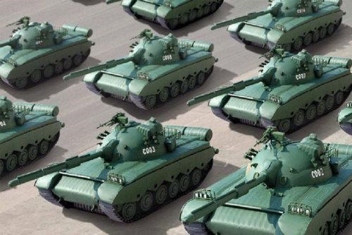 桂林充气坦克假目标
