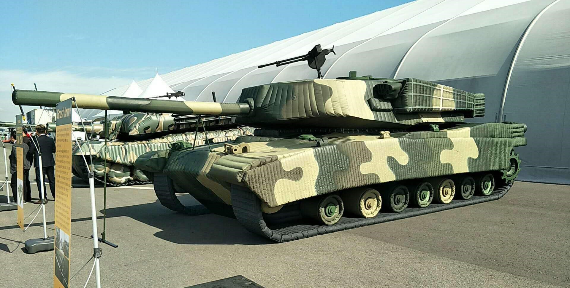 桂林军事充气坦克